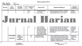 Detail Contoh Buku Jurnal Harian Nomer 39