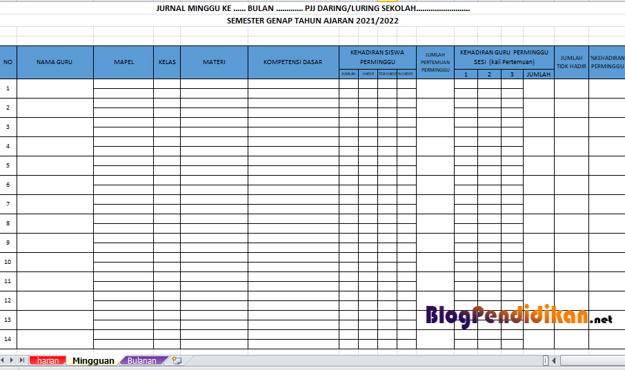 Detail Contoh Buku Jurnal Harian Nomer 50