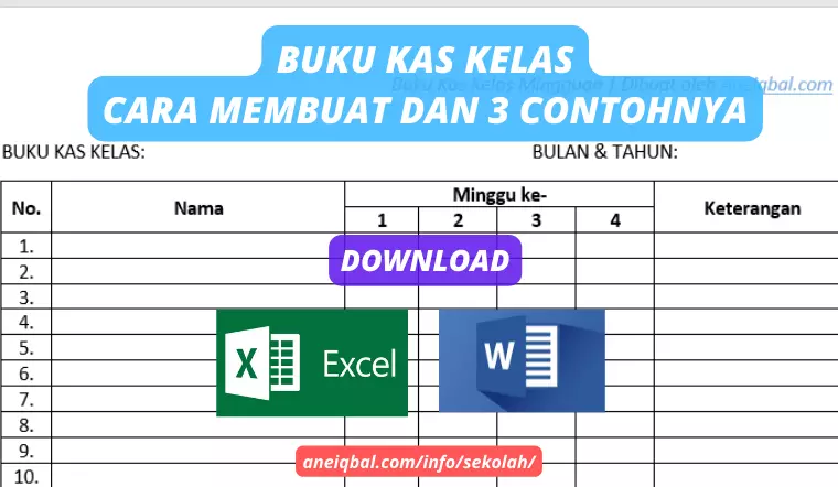 Detail Contoh Buku Kas Kelas Nomer 45