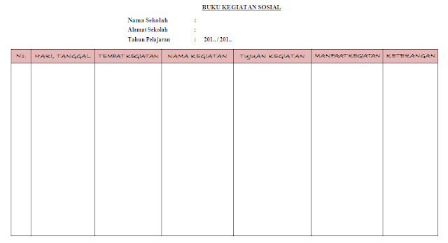 Detail Contoh Buku Kegiatan Nomer 12