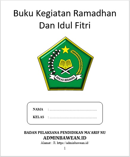 Detail Contoh Buku Kegiatan Nomer 27