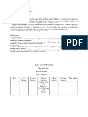 Detail Contoh Buku Kegiatan Nomer 36