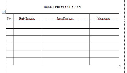 Detail Contoh Buku Kegiatan Nomer 6