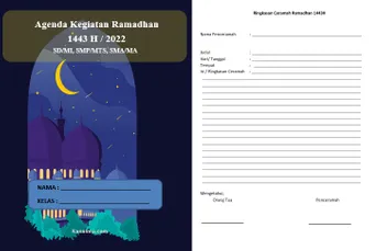 Detail Contoh Buku Kegiatan Ramadhan Nomer 29