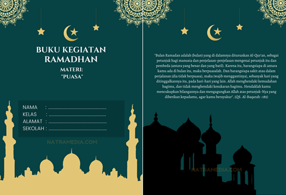 Detail Contoh Buku Kegiatan Ramadhan Nomer 41