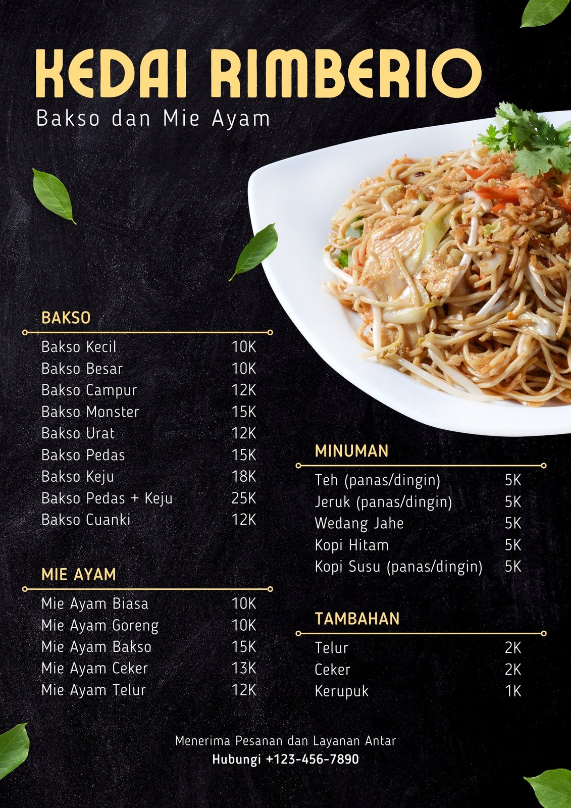 Detail Contoh Buku Menu Restoran Nomer 40