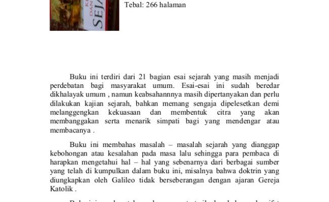 Detail Contoh Buku Non Fiksi Beserta Identitas Nomer 6