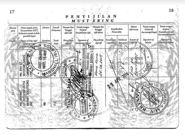 Detail Contoh Buku Pelaut Online Nomer 10