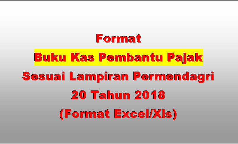 Detail Contoh Buku Pembantu Pajak Nomer 32