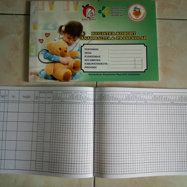 Detail Contoh Buku Register Posyandu Balita Nomer 14