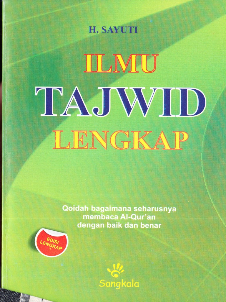 Contoh Buku Tajwid Lengkap - KibrisPDR