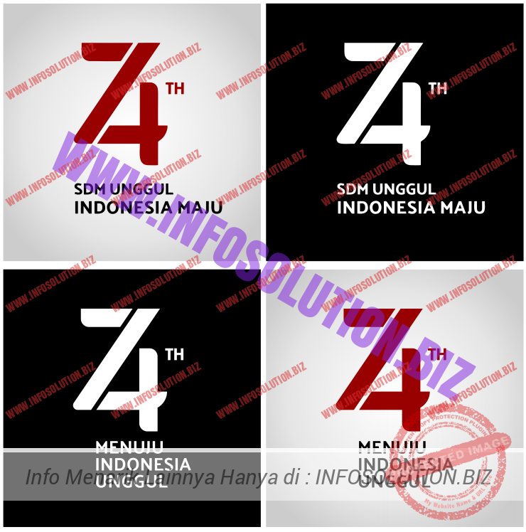 Detail Download Logo Hut Ri 74 Terbaru Nomer 2