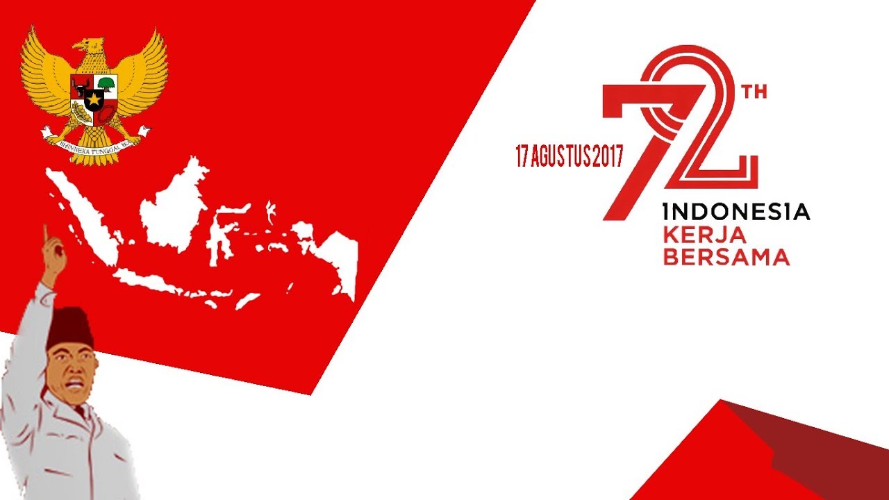 Detail Download Logo Hut Ri Ke 72 Background Merah Nomer 16