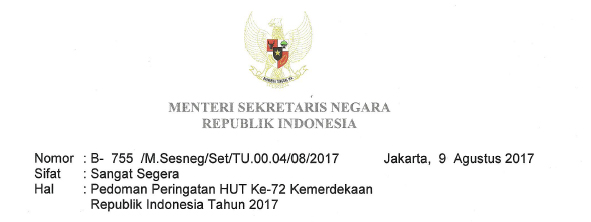 Detail Download Logo Hut Ri Ke 72 Kementerian Sekretaris Negara Nomer 17
