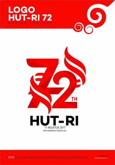 Detail Download Logo Hut Ri Ke 72 Png Nomer 58