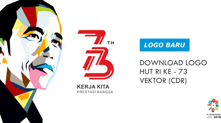 Detail Download Logo Hut Ri Ke 73 Ai Nomer 42