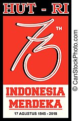 Detail Download Logo Hut Ri Ke 73 Merdeka 2018 Nomer 30