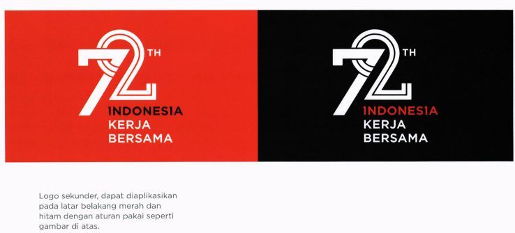 Detail Download Logo Indonesia 72 Kerja Bersama Nomer 14