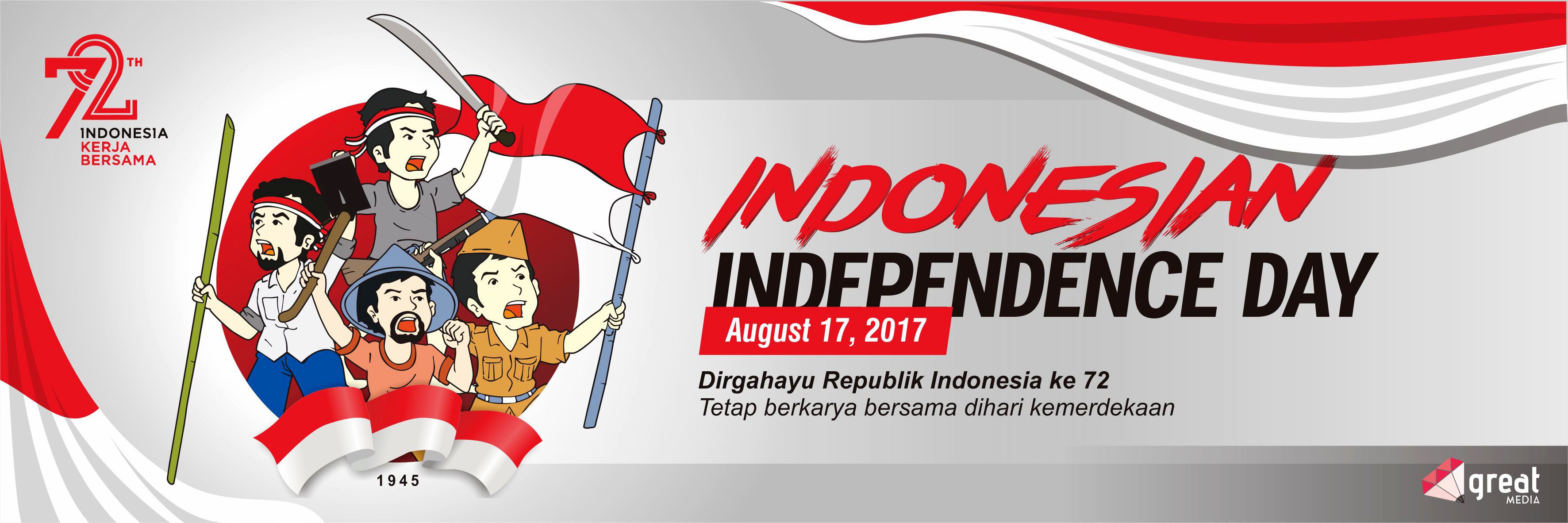 Detail Download Logo Indonesia 72 Kerja Bersama Nomer 23