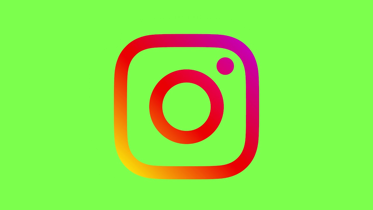 Download Logo Instagram Green Screen - KibrisPDR