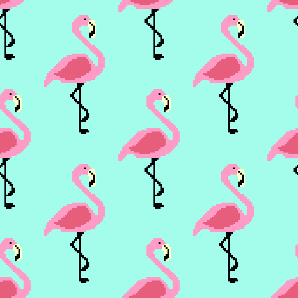 Detail Flamingo Zeichnen Vorlage Nomer 15