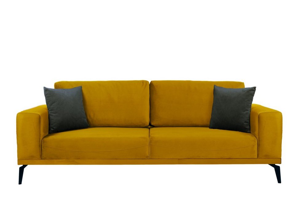 Wohnzimmer Gelbes Sofa - KibrisPDR