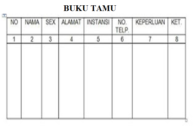 Detail Contoh Buku Tamu Kantor Nomer 27