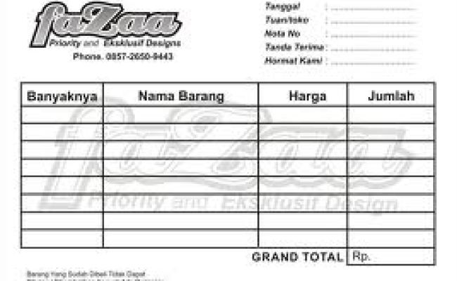 Detail Contoh Buku Transaksi Pulsa Nomer 23