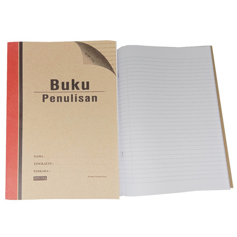 Contoh Buku Tulis Garis Dua - KibrisPDR