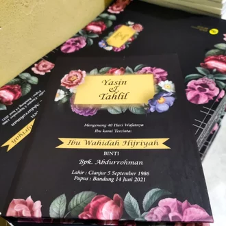 Detail Contoh Buku Yasin 40 Hari Nomer 25