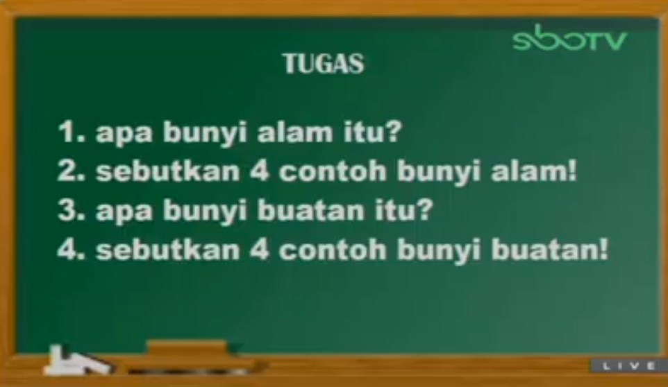 Contoh Bunyi Alam Adalah - KibrisPDR