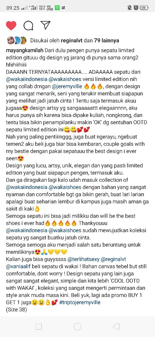 Contoh Caption Menarik Untuk Menang Giveaway - KibrisPDR