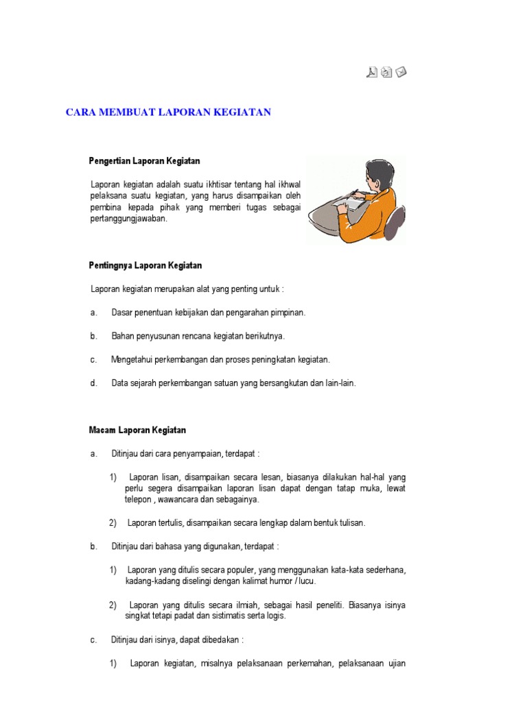 Detail Contoh Cara Membuat Laporan Nomer 4