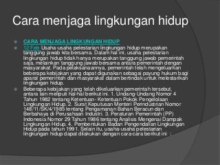 Detail Contoh Cara Menjaga Lingkungan Nomer 22