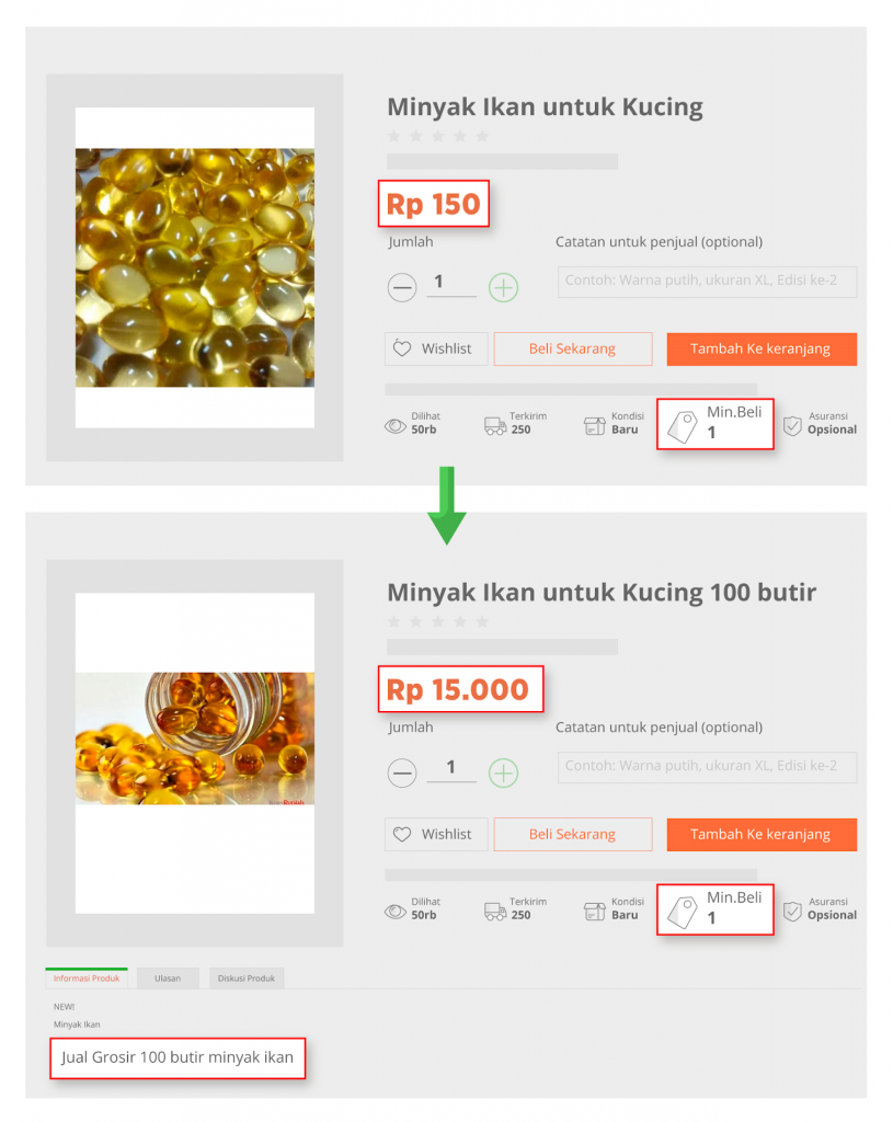 Detail Contoh Catatan Untuk Penjual Di Tokopedia Nomer 11