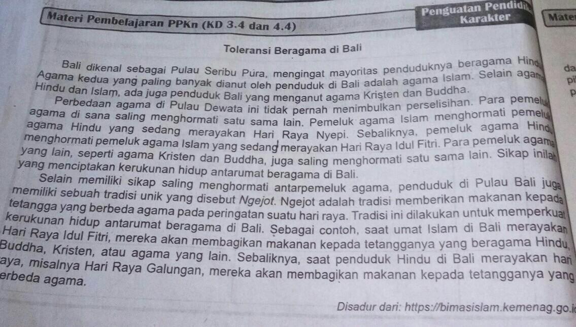 Detail Contoh Cerita Toleransi Dalam Kehidupan Sehari Hari Nomer 9