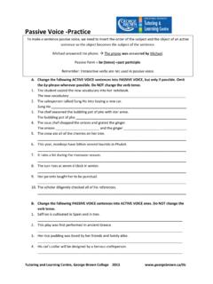 Detail Contoh Change The Following Sentences Into Passive Voice Nomer 45