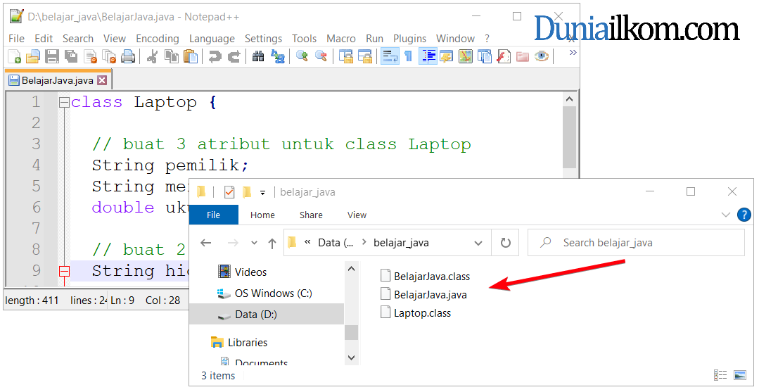 Detail Contoh Class Dan Objek Nomer 48
