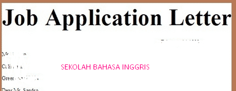 Detail Contoh Cover Letter Fresh Graduate Bahasa Inggris Nomer 41