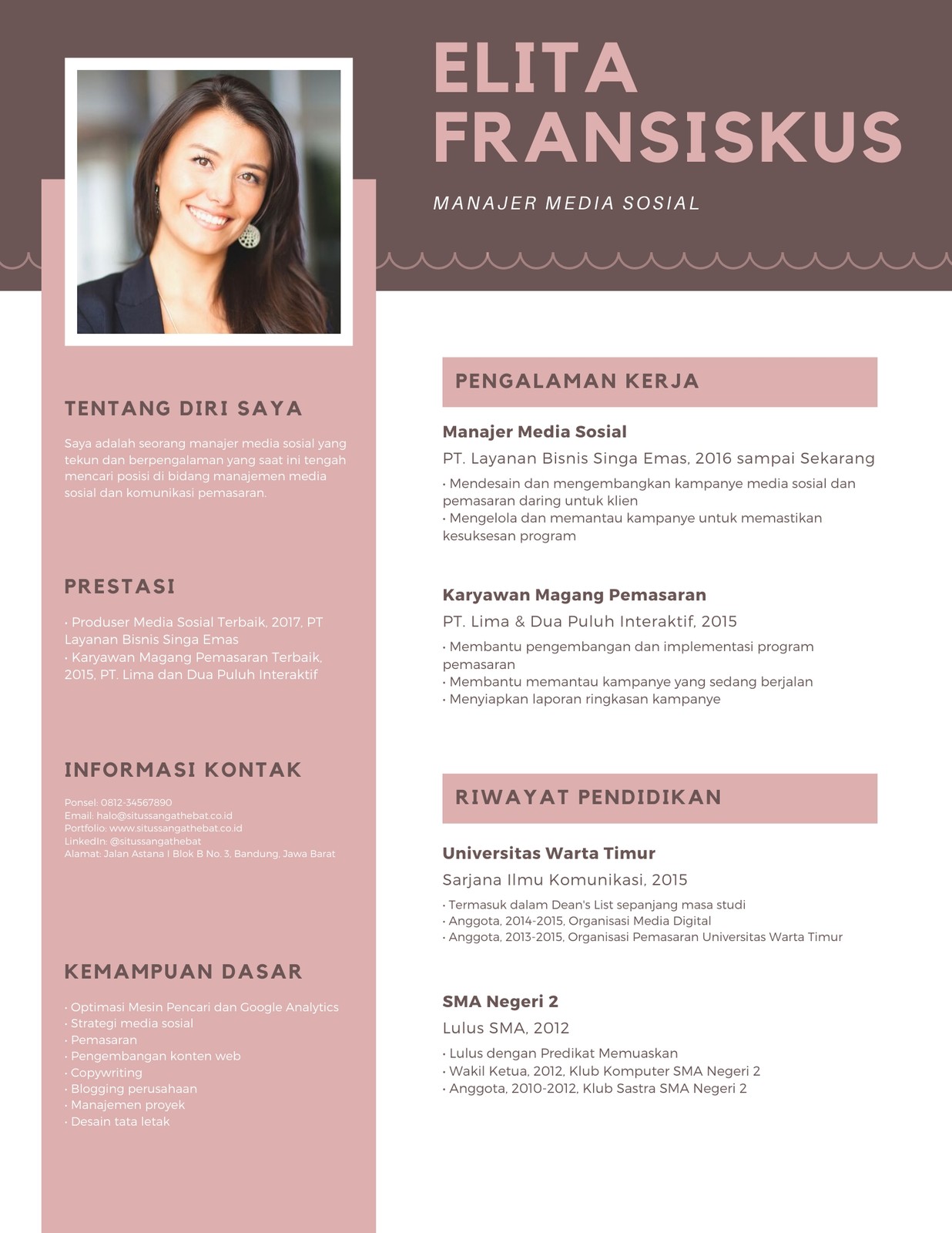 Detail Contoh Cv Desain Grafis Bahasa Indonesia Koleksi Nomer 27 detail-contoh-cv-desain-grafis-bahasa-indonesia-koleksi-nomer-27