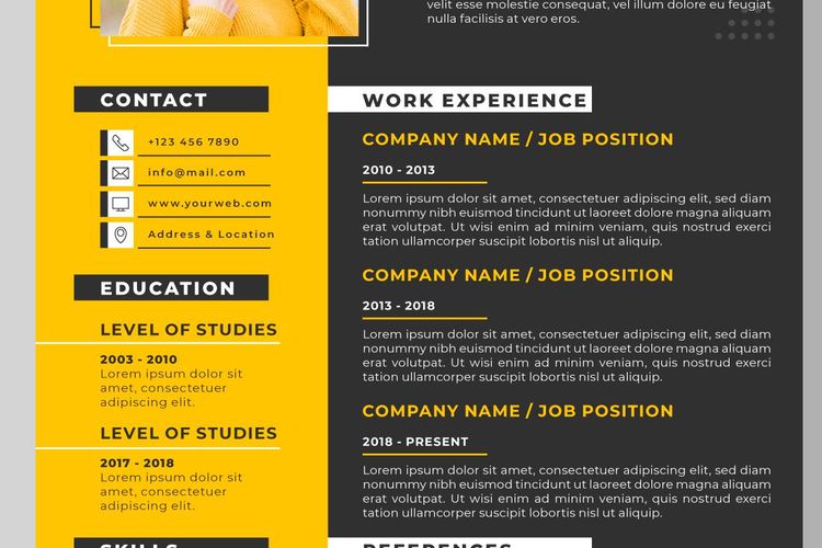 Detail Contoh Cv Kreatif Bahasa Indonesia Nomer 45