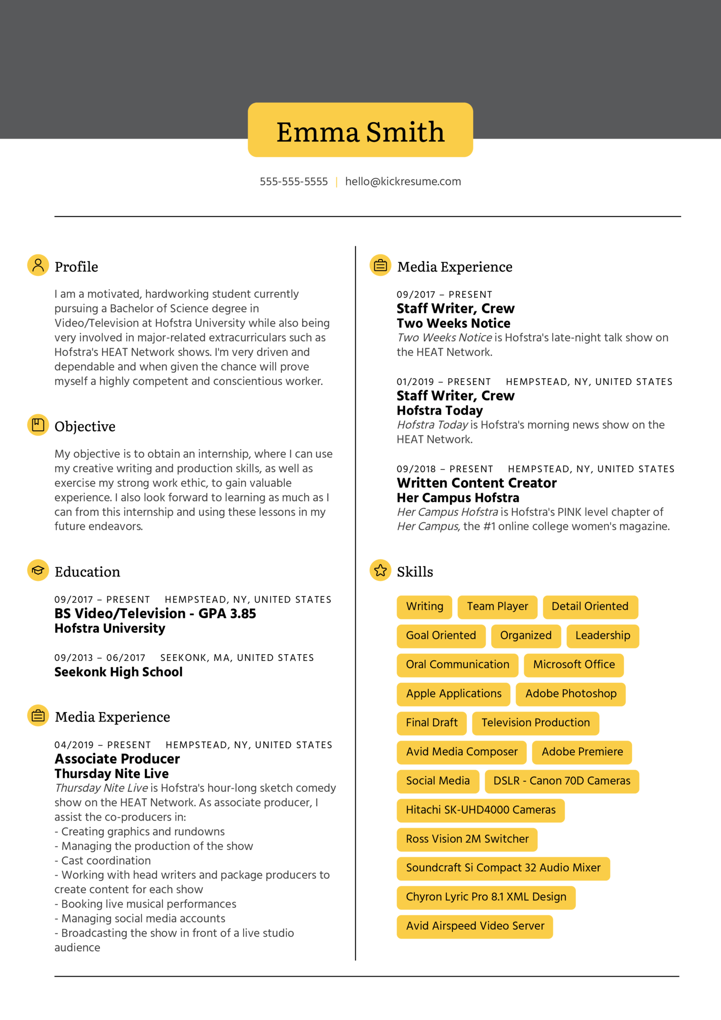 Detail Contoh Cv Untuk Magang Mahasiswa Nomer 16