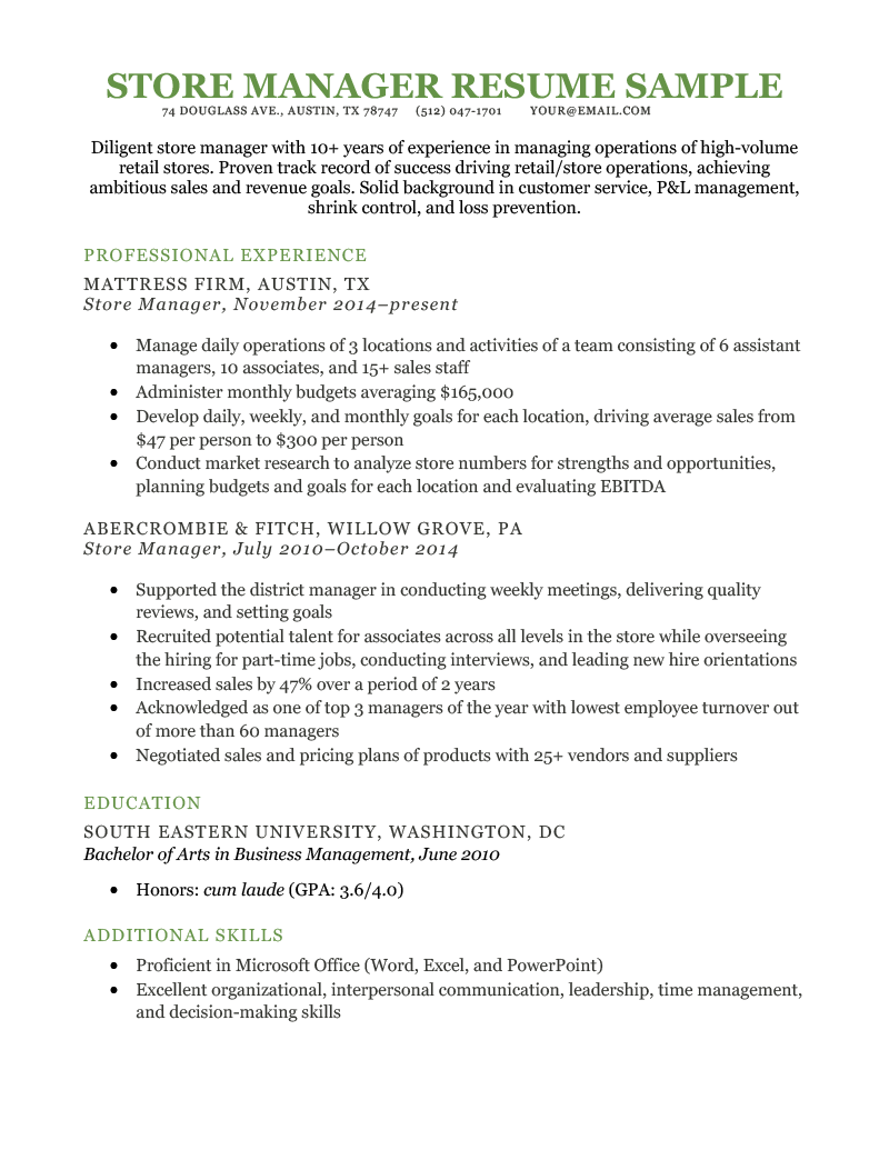 Contoh Cv Word Template