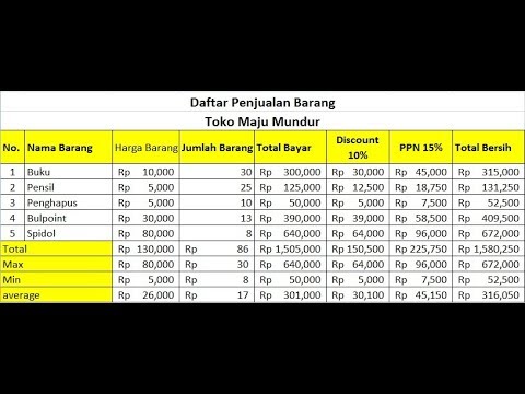 Detail Contoh Daftar Harga Barang Nomer 10