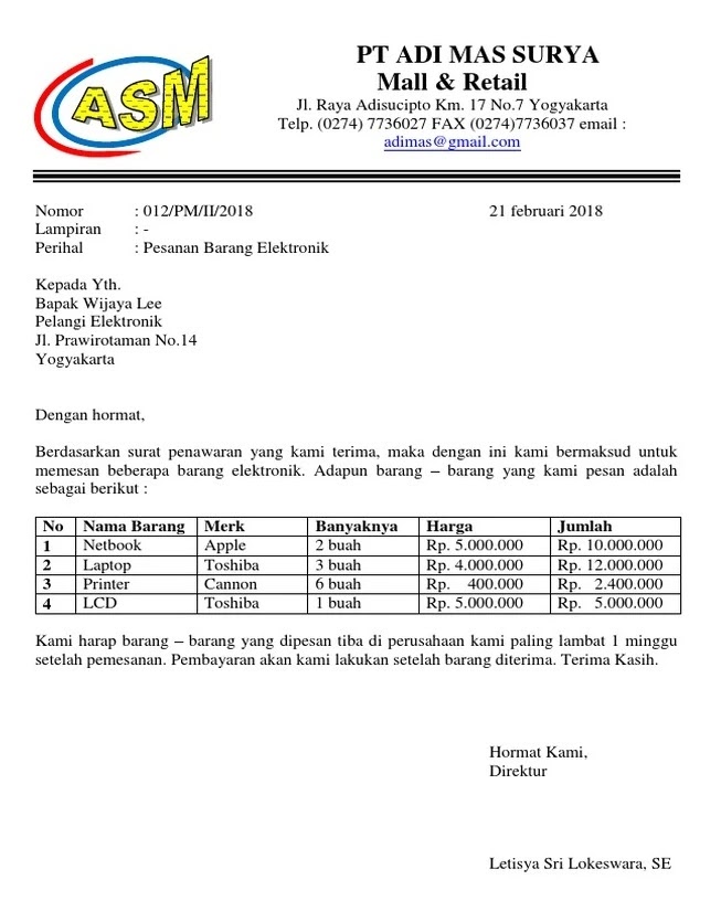 Detail Contoh Daftar Harga Barang Elektronik Nomer 31