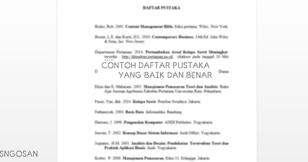 Detail Contoh Daftar Pustaka Dari Buku Nomer 44