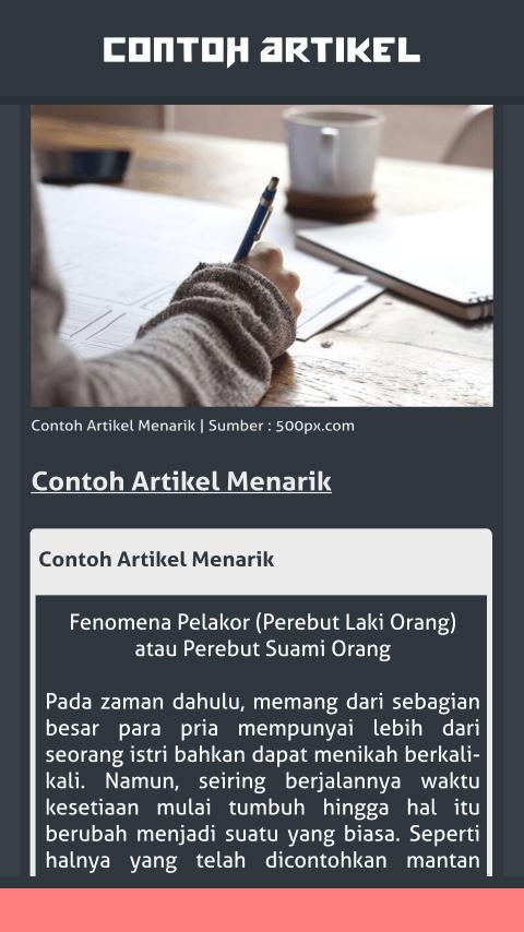 Detail Contoh Dari Artikel Nomer 33