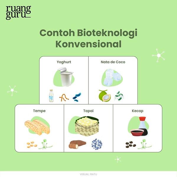 Contoh Dari Bioteknologi Konvensional Adalah - KibrisPDR