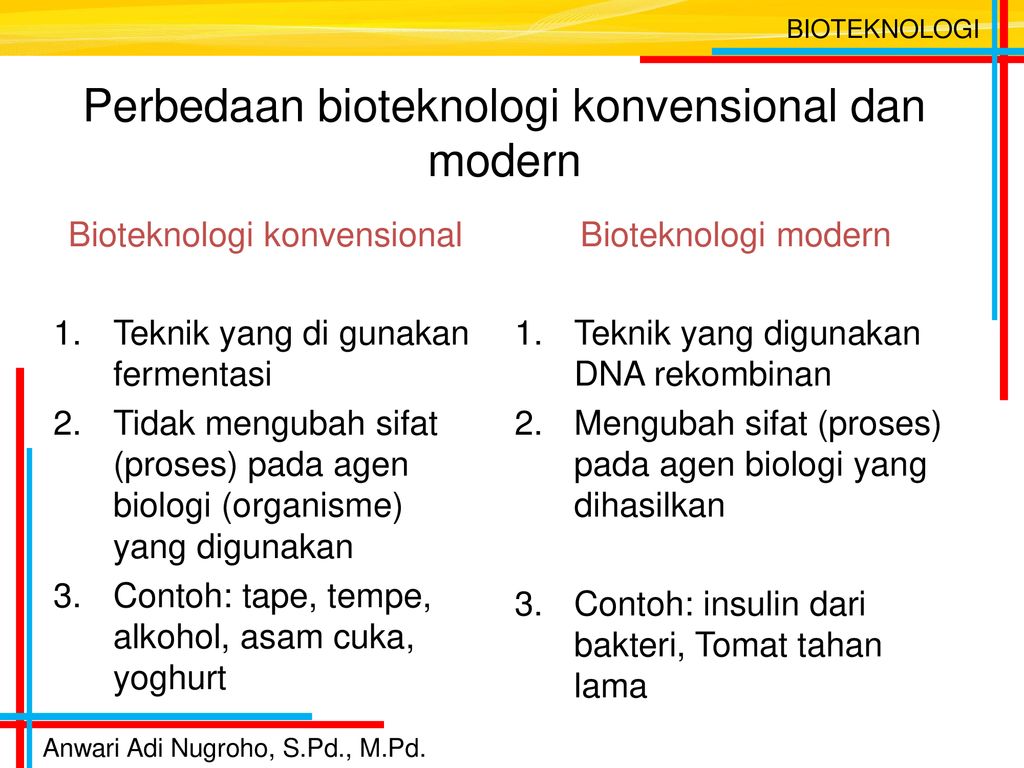 Detail Contoh Dari Bioteknologi Konvensional Adalah Nomer 35