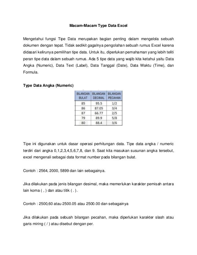 Detail Contoh Data Excel Nomer 33